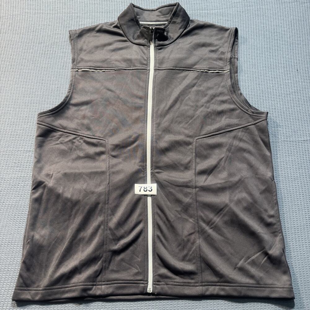 Pro Tour Cool Play‎ Golf Zip-Up Vest Men's XL Black Brand New